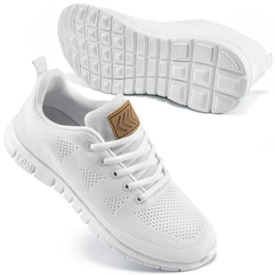 

FUDYNMALC Womens Sneakers Tennis Shoes: Fashion Lightweight Non Slip Footwear for Walking Casual Travel