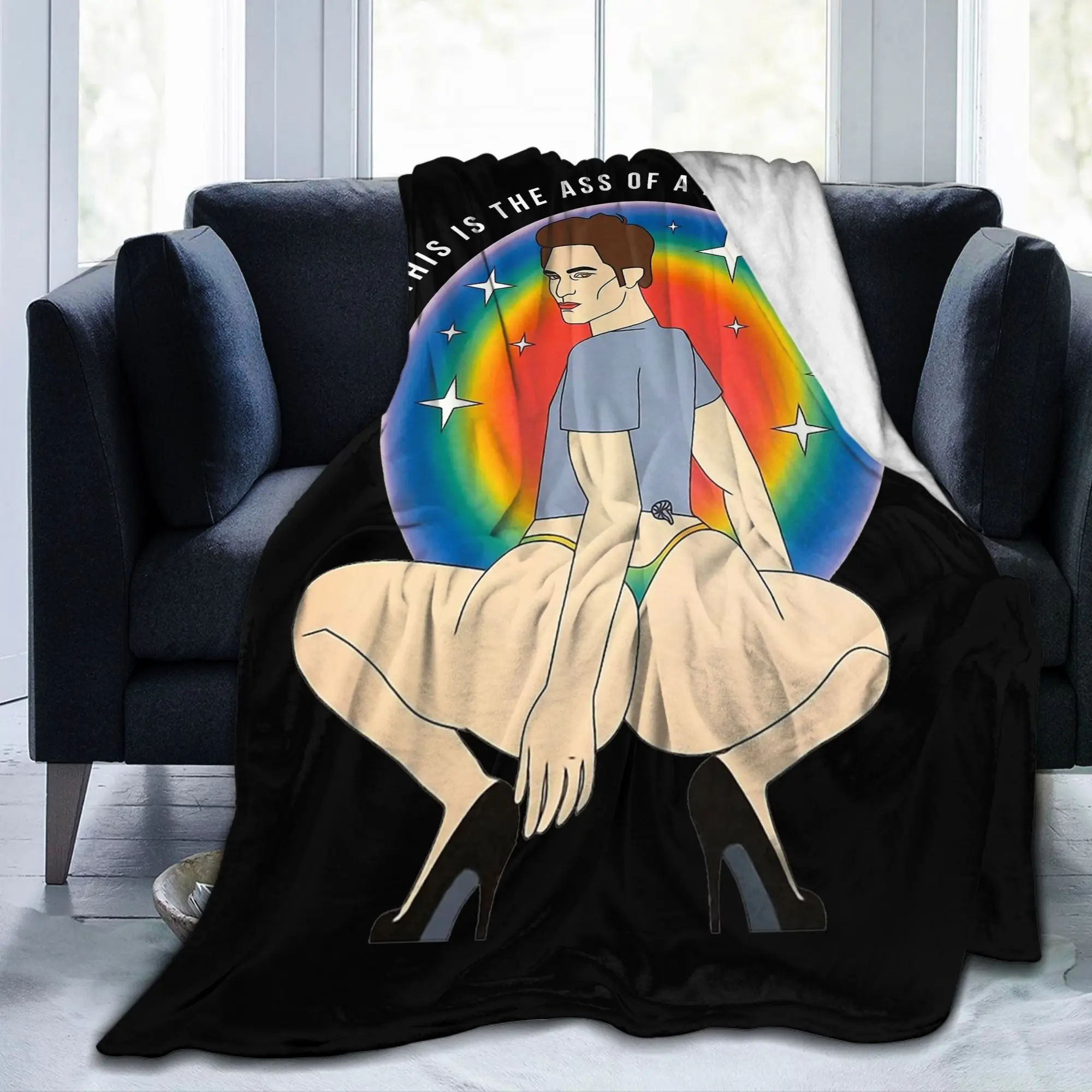 The Ass Of A Killer Bella Blanket Coral Fleece Plush The Twilight Saga Lightweight Throw Blankets for Bedding Office Bedspread