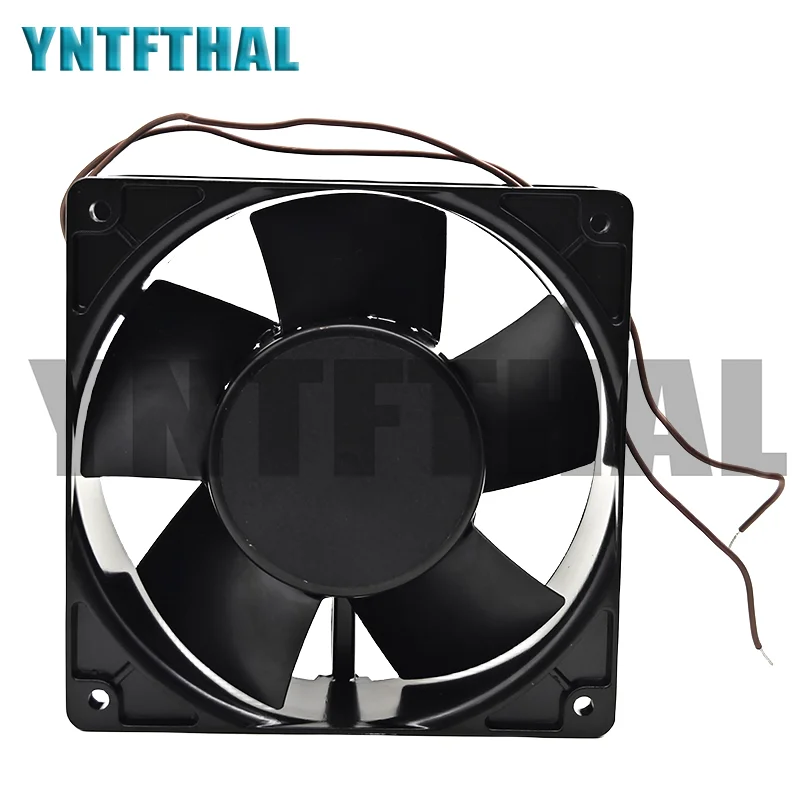 Imagem -03 - Ventilador Axial Resistente à Umidade e Alta Temperatura de Metal Completo 4e230b 02 230vac 22 w 21w 12038 ca 220v Novo