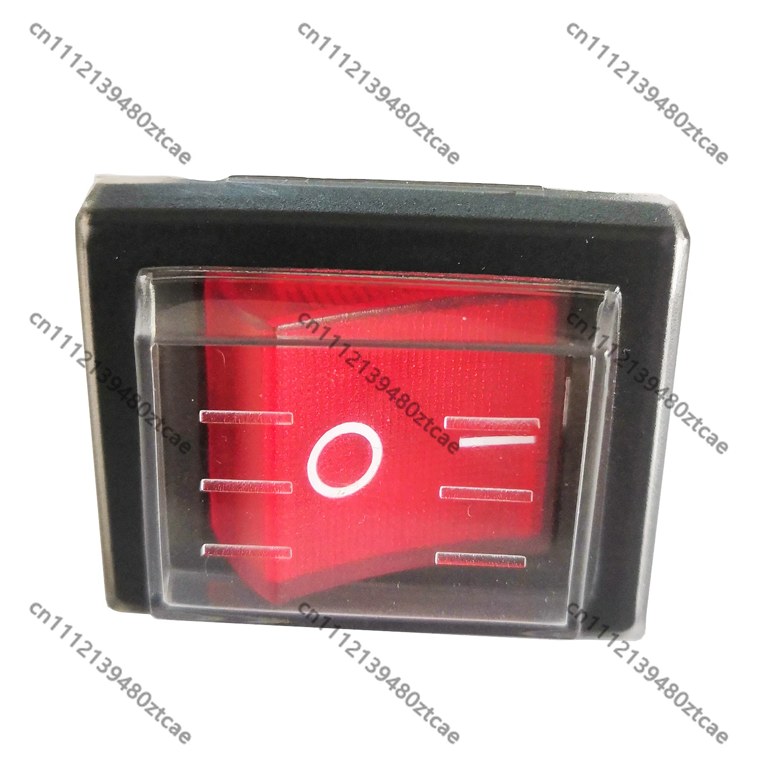 2Pcs 4Pins DPST Waterproof RockerSwitch16A ON-OFF Red Light RK1-01 Replacement Inverter WeldingMachineCoffee Maker HomeAppliance