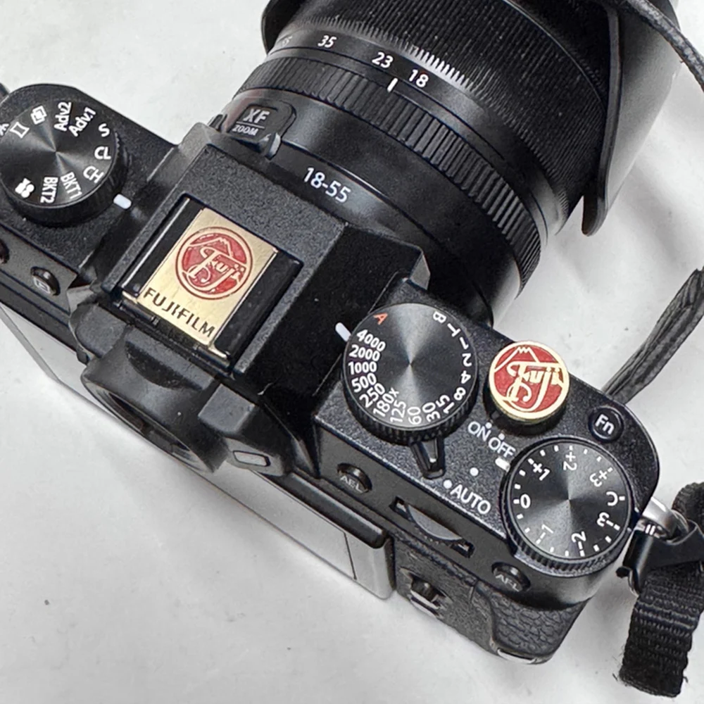 

Крышка горячего башмака камеры, крышка кнопки затвора для Canon Nikon Sony Fuji XE5 X Half X100F X100VI XT50 XT30II XT200, аксессуары для DSLR