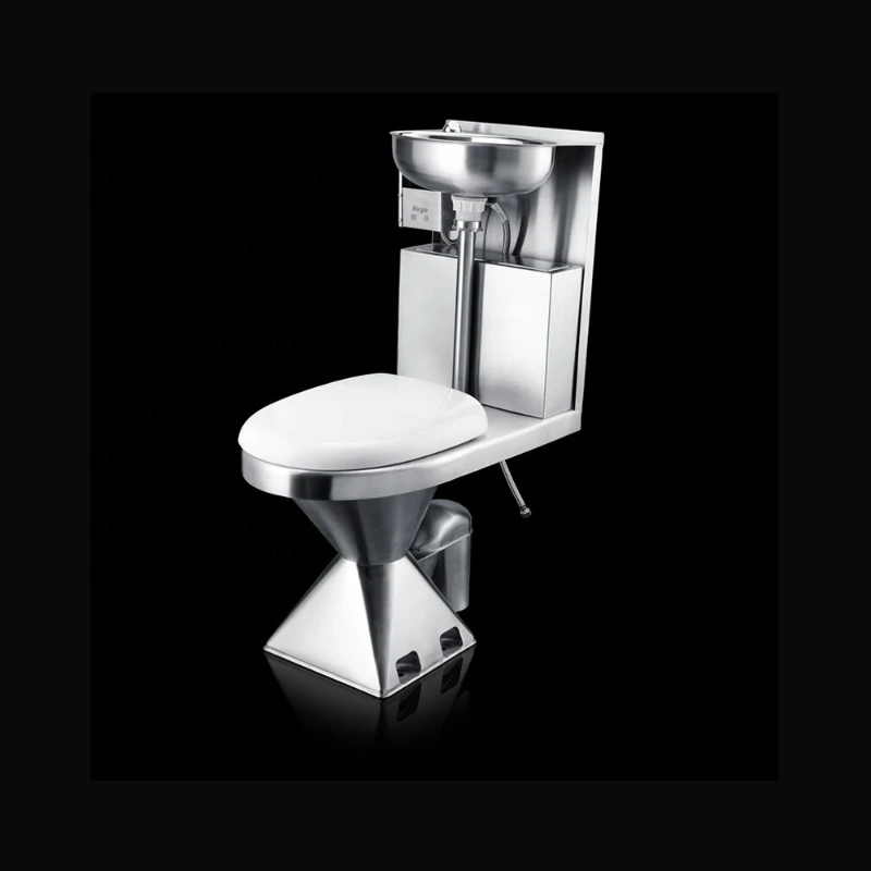 

Stainless steel watermark bathroom toilet sink combination portable wc toilets sanitary ware