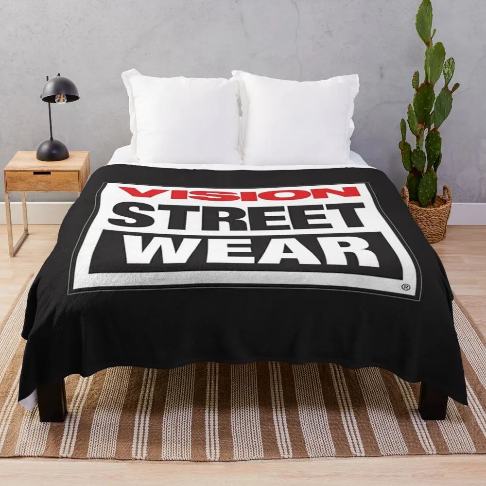 Vision Street Wear T-ShirtVision Street Wear Throw Blanket Polar Multi-Purpose Blankets