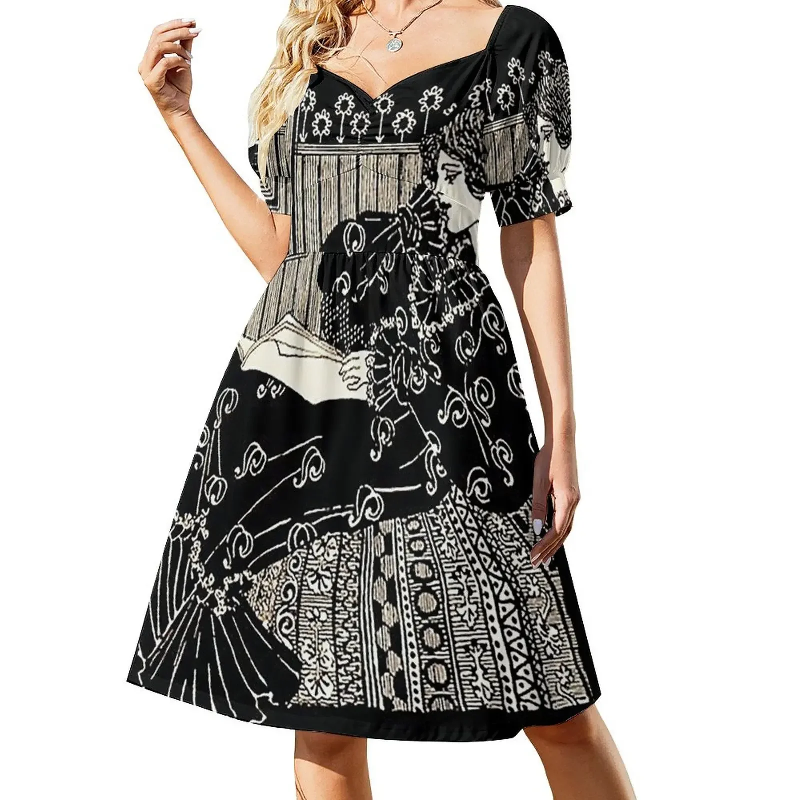 

HD. Reader girl, by Andrew Womrath Dress chic and elegant woman dress women party dresses loose women's dress