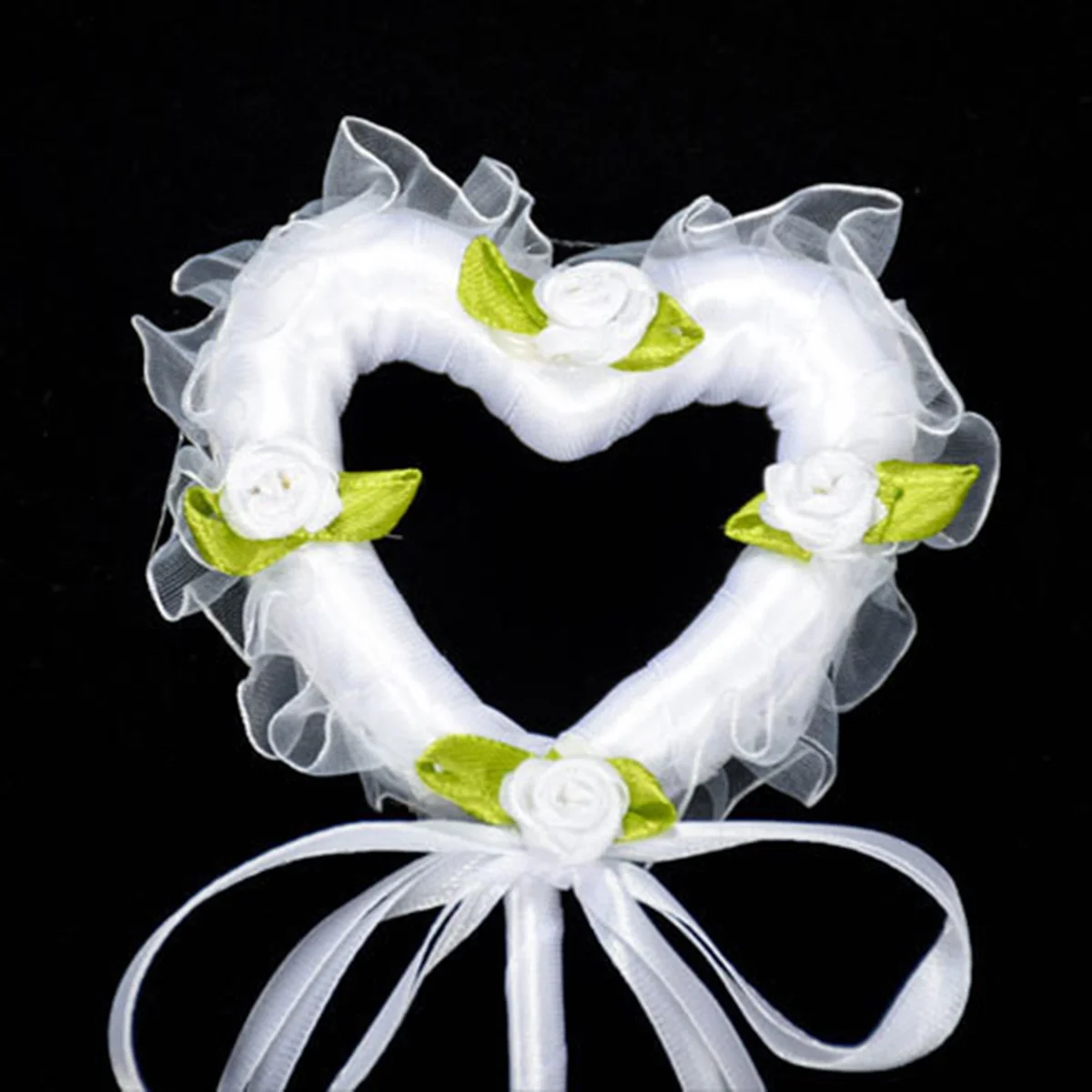 Lovely Heart Shape Wand Kids Girl Lightweight Cloth 37x8x2cm Party Supplies Birthday Christmas Halloween Mask Ball Pink