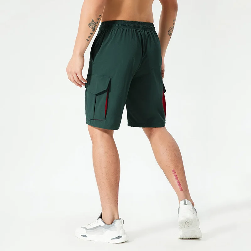 Pantalones Cargo para hombre, Shorts deportivos de secado rápido, holgados, informales, transpirables, para exteriores, verano, europeos y americanos