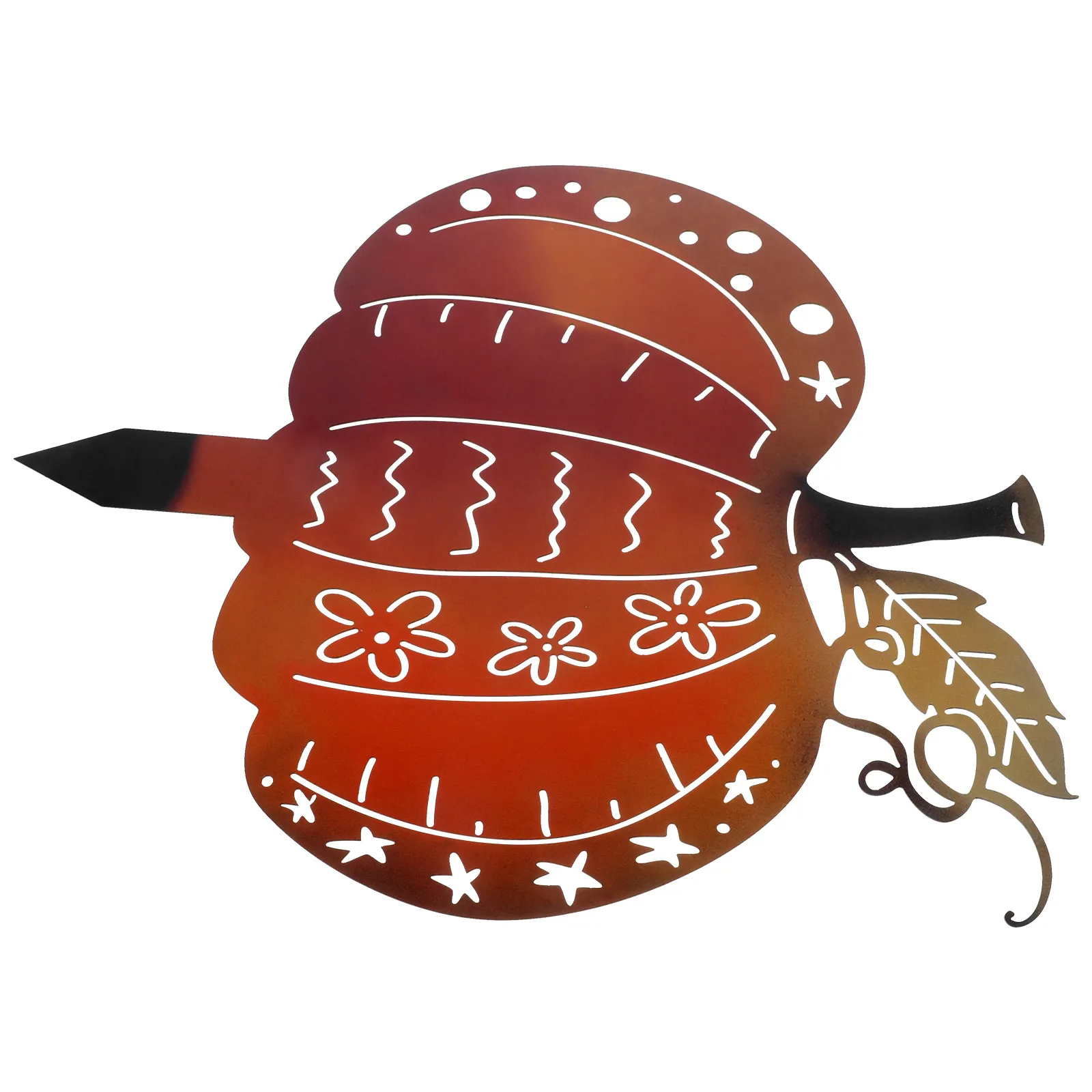 

Wrought Iron Pumpkin Garden Ground Fall Decorations Outdoor Halloween Yard Signs