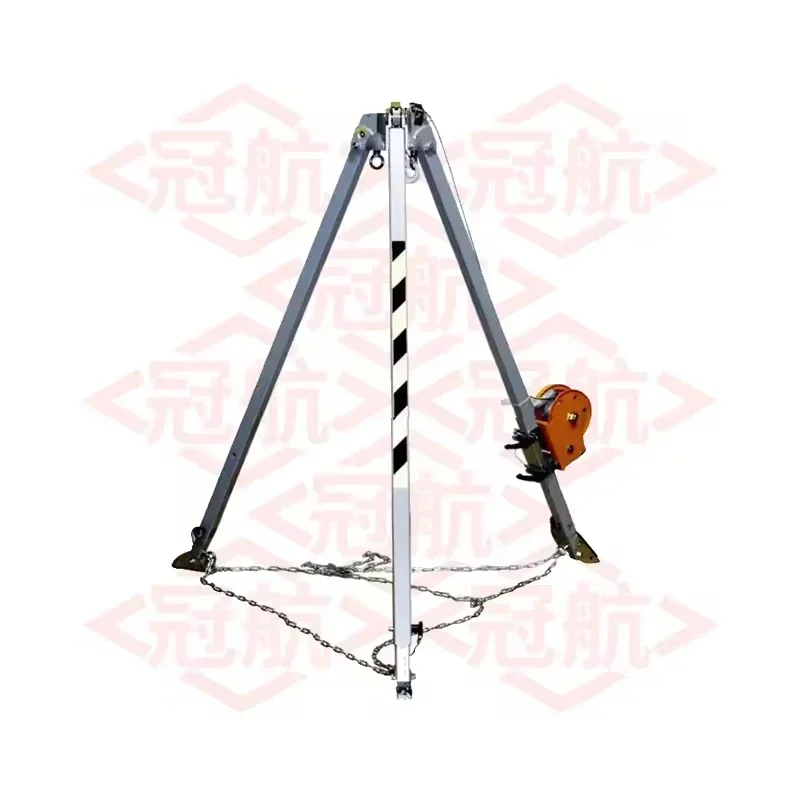 

НОВЫЙ высококачественный спасательный штатив Confined Space Tripod Kit Самоспасательный штатив с ручной лебедкой