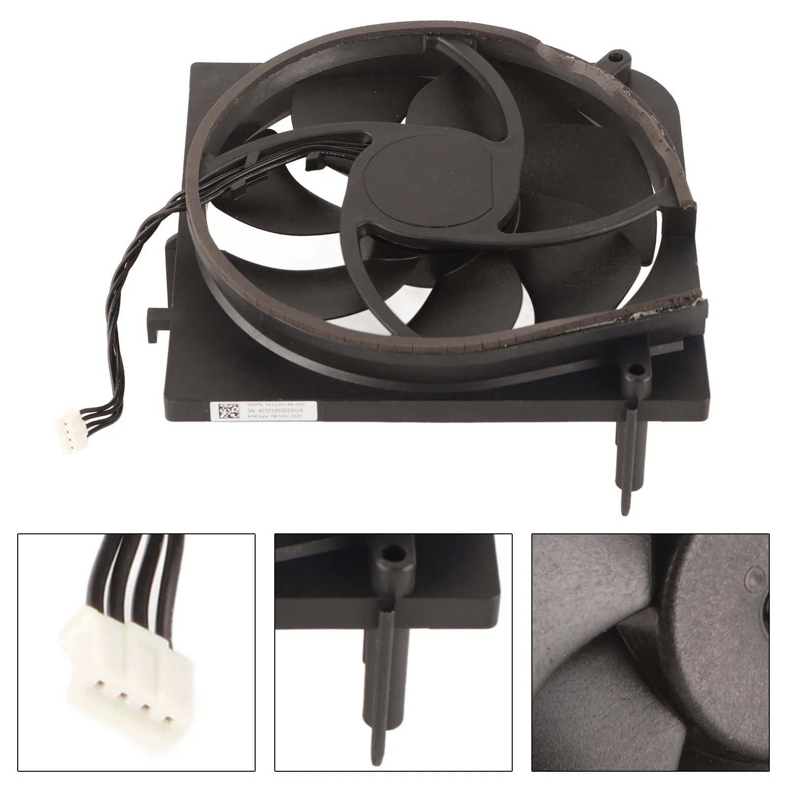 Internal Fan Internal Cooling Fan Replacement Compact Cooling Fan Parts for Xbox Series S Game Consoles Replacement Internal Fan