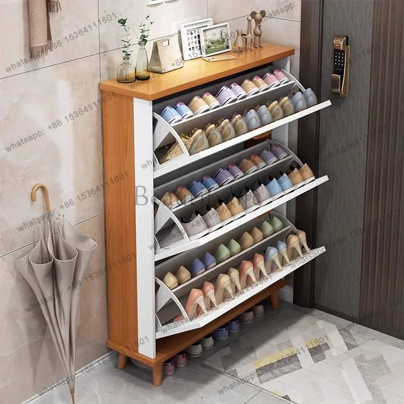 FG40Modern Organizer Shoe Cabinet Storage Mobile Display Living Room Designer Shoe Shelf Luxury Archivadores Shoemakers Furnitur