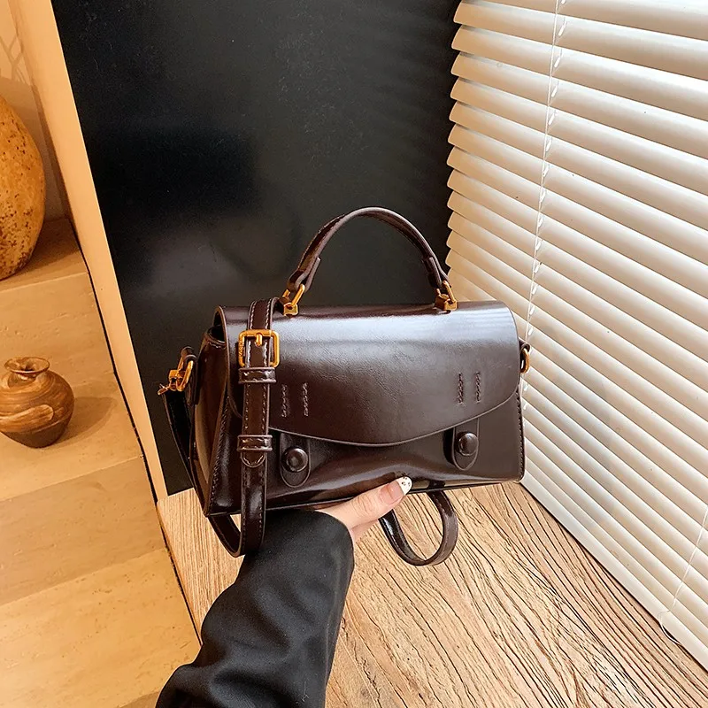 

Elegant Genuine Leather Tote Bag Women, Luxury Designer Shoulder Crossbody Purse Messenger Handbag Classic Style