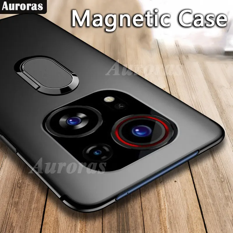 Auroras For Tecno Phantom X2 Pro Case Ultra-Thin Back Matte With Magnetic Attraction Ring Cover For Tecno Phantom X2 Soft Case