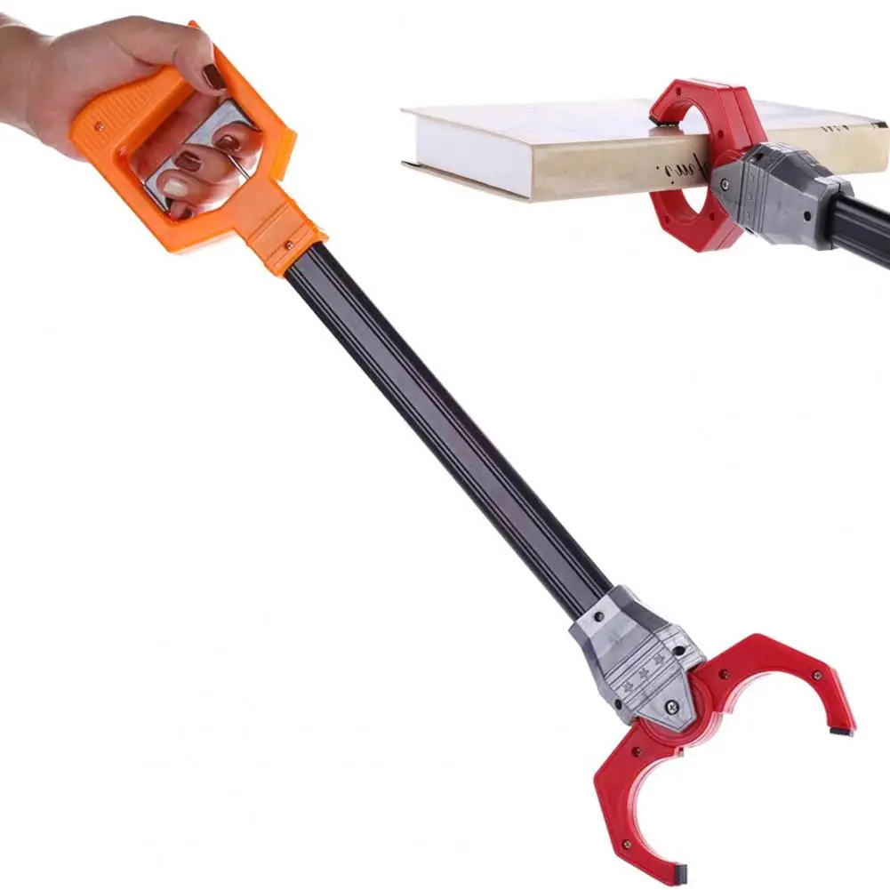 Juguete de agarre de garra para niños, herramienta de recogida de brazo de Robot de plástico ajustable, mano mecánica simulada, juguete interactivo de mano