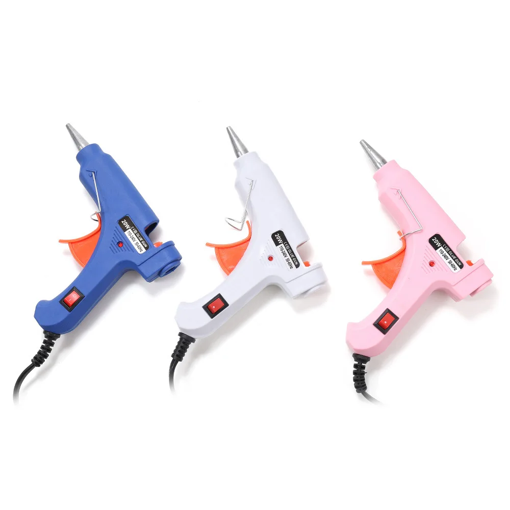 1Pcs Hot Selling Hot Melt Glue Gun Comes with a Free 7mm Glue Stick Nylon High-Temperature Resistant DIY Jewelry Accessories