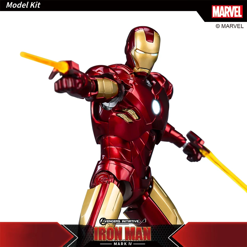 Fondjoy The Avengers Iron Man MK4 Assemble Toy Iron Man Model 15cm ABS Material 1/12 Scale Action Figures Toy Birthday Gifts Boy