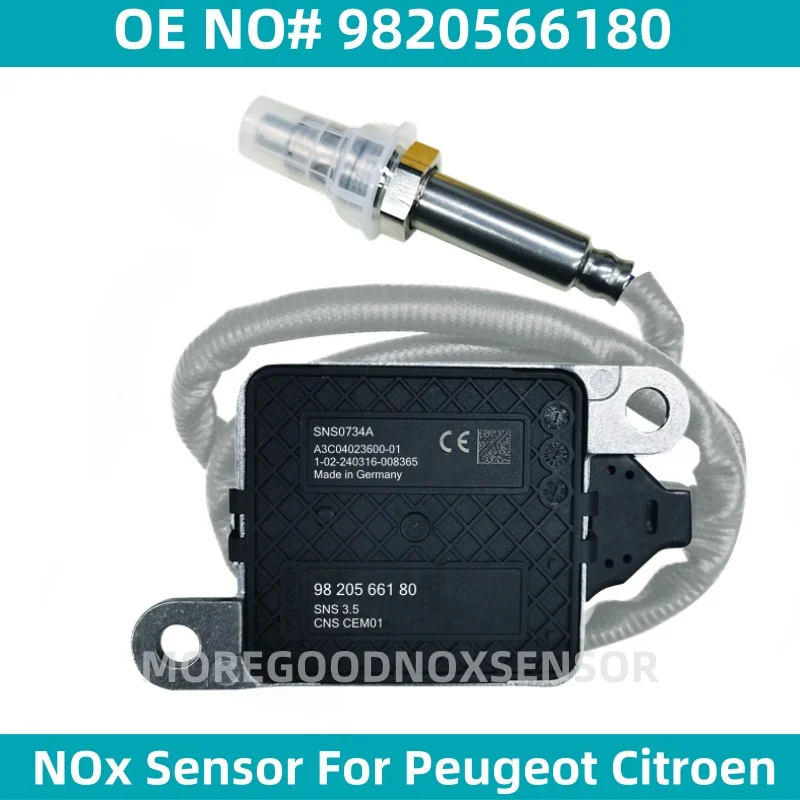 9820566180 Nitrogen Oxide NOx Sensor For Peugeot Boxer Fiat Ducato Citroen Relay 2019