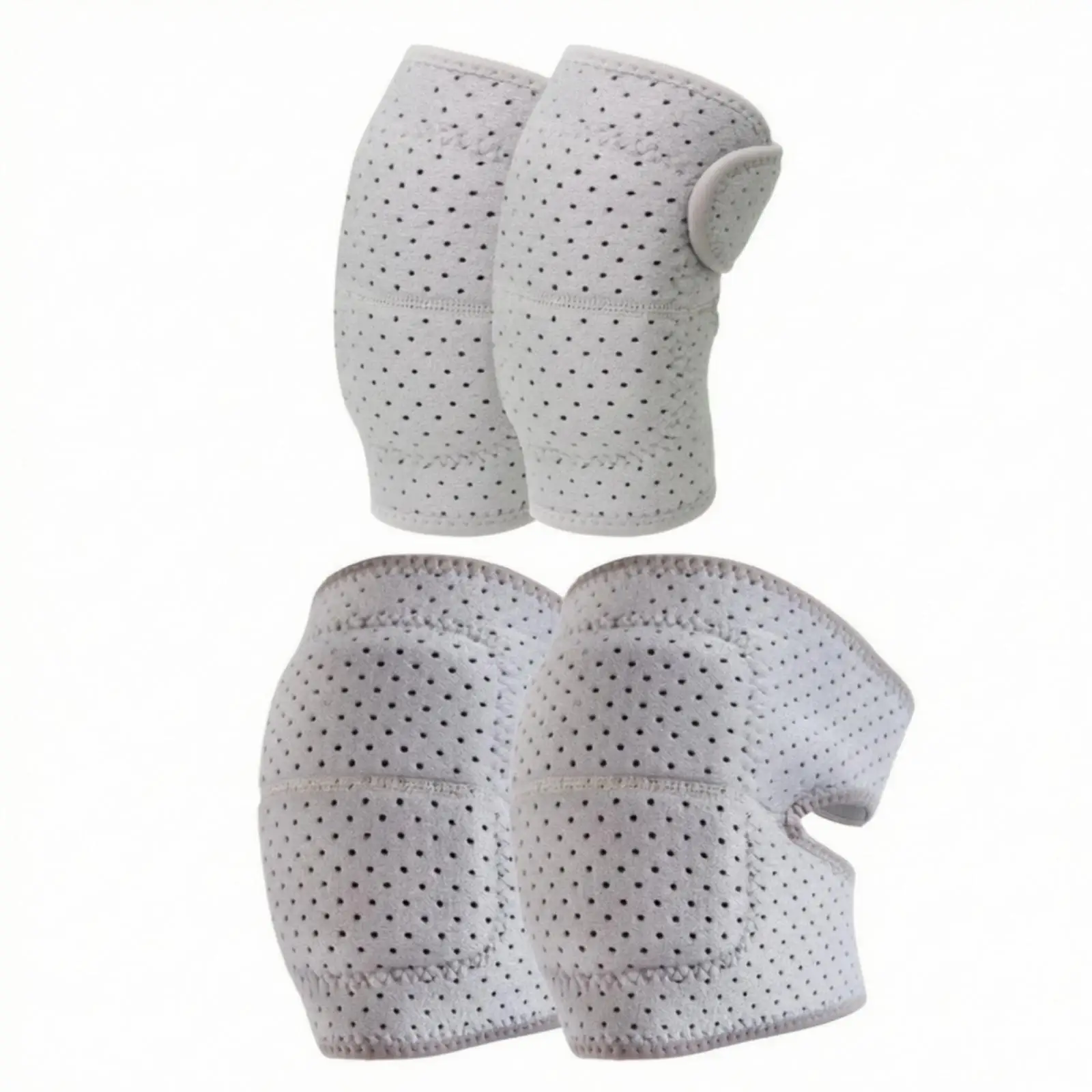 Knee Protection Cover Sponge Padding Adjustable Straps for Sport Fitness Running Hiking Dancing Stretching Skating Joint Support