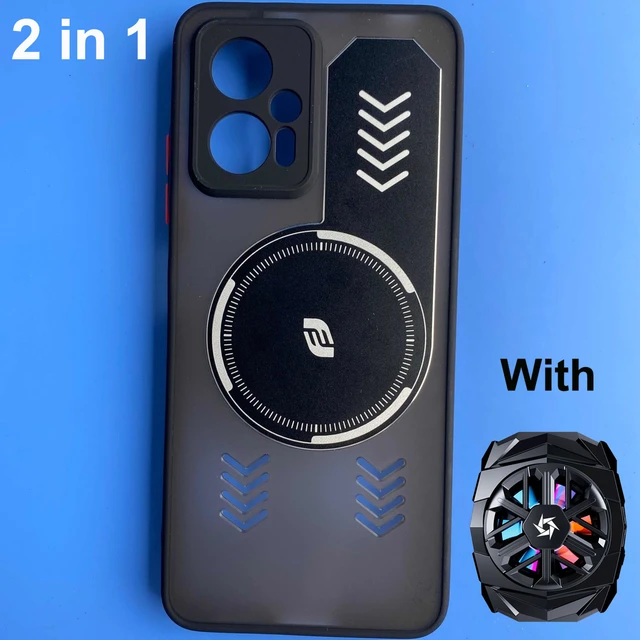 For Xiaomi Poco X4 GT Graphene Heat Dissipation Case For Redmi Note 11T Pro  Breathable Cooling Back Cover Note11T Pro Casing - AliExpress