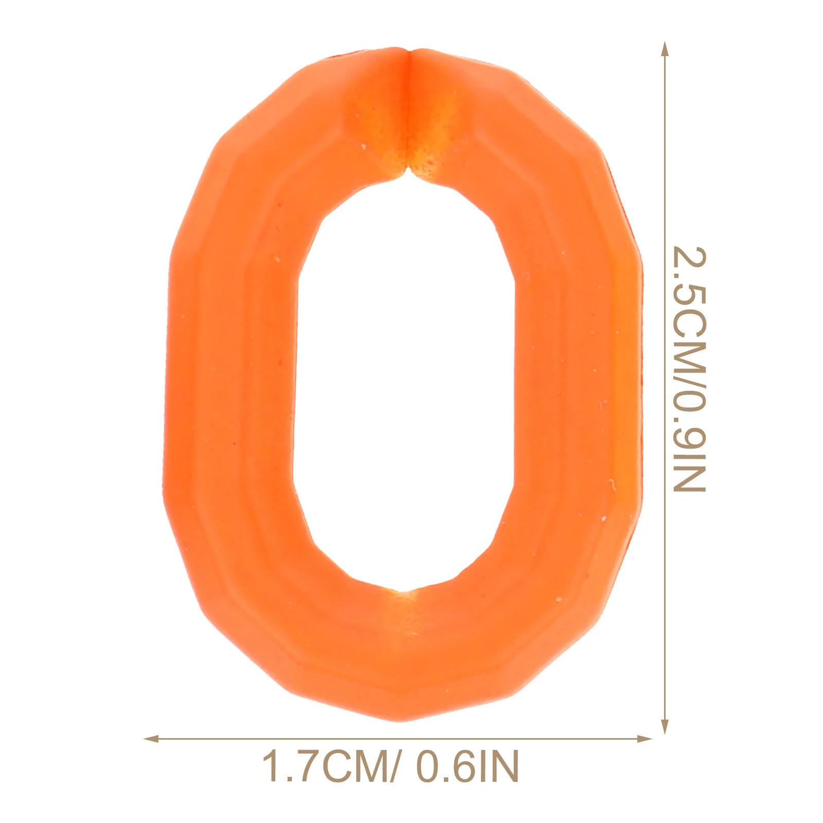 

50 шт. акриловые кольца-цепочки, открытые соединительные кольца для кошелька своими руками, ремешок для кошелька, очков, ремешок для изготовления ювелирных изделий, ремесленный браслет