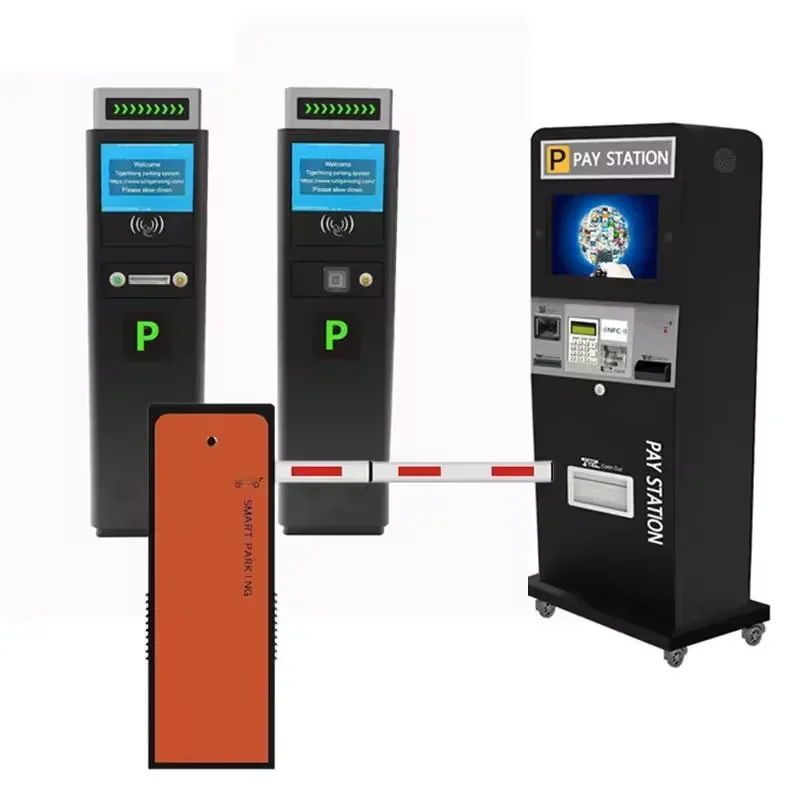 Automatic Car Parking System Project  Parking Barrier Gate Ticket Access Control System Parking Ticket System