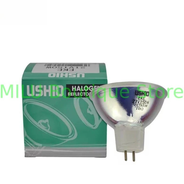 الأصلي USHIO EKE 21V150W الألياف البصرية الإضاءة لمبة المجهر 21 فولت 150 واط مصدر الضوء البارد مصباح هالوجين كوب