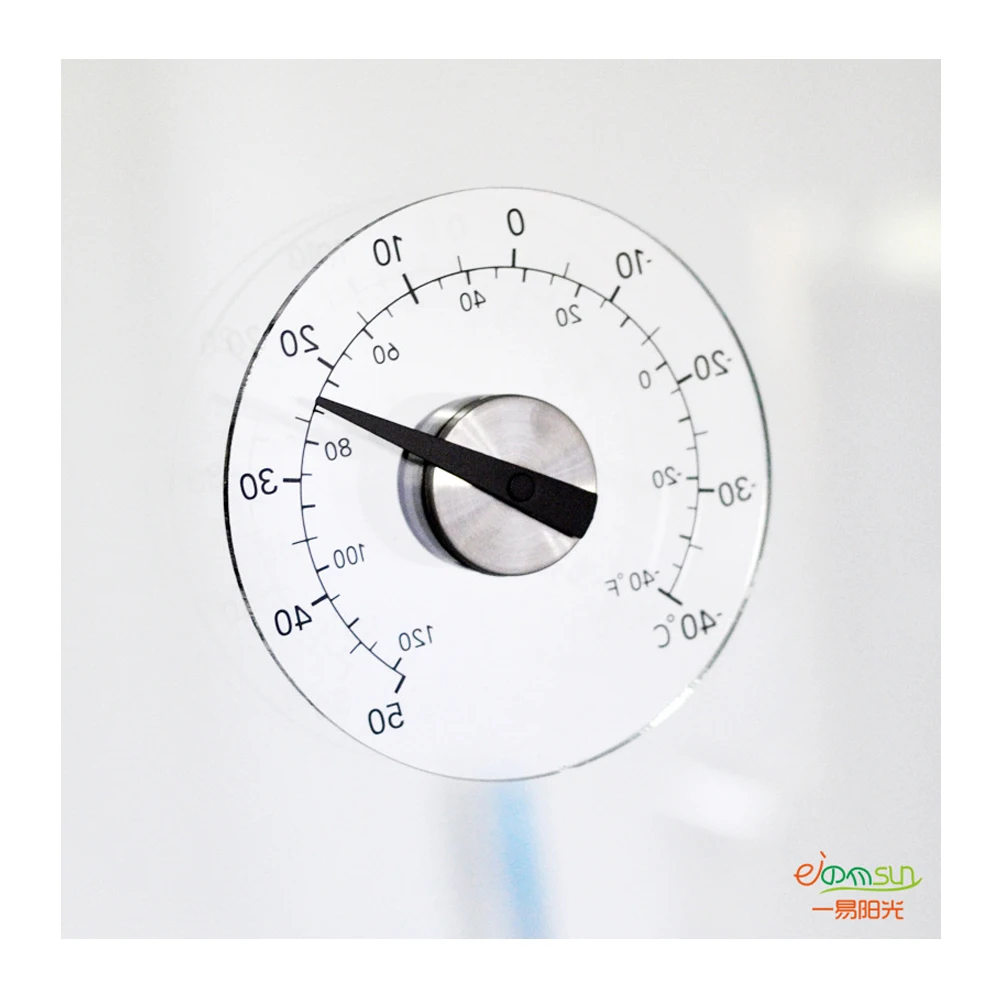 

Thermometer Temperature Transparent Clear Outdoor Window Self-adhesive Thermometer Waterproof Thermometer For Indoor Outdoor