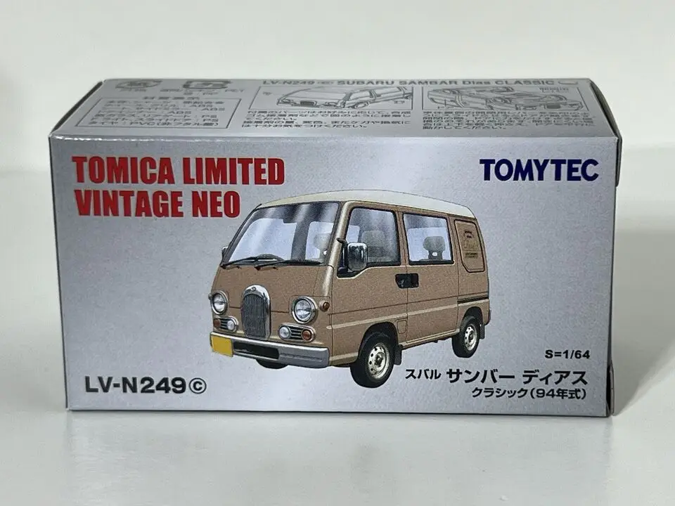 Tomica Limited Vintage Neo 1/64 LV-N249c Sambar Dias Classic 94Model year Diecast Model Car Collection Limited Edition Hobby Toy