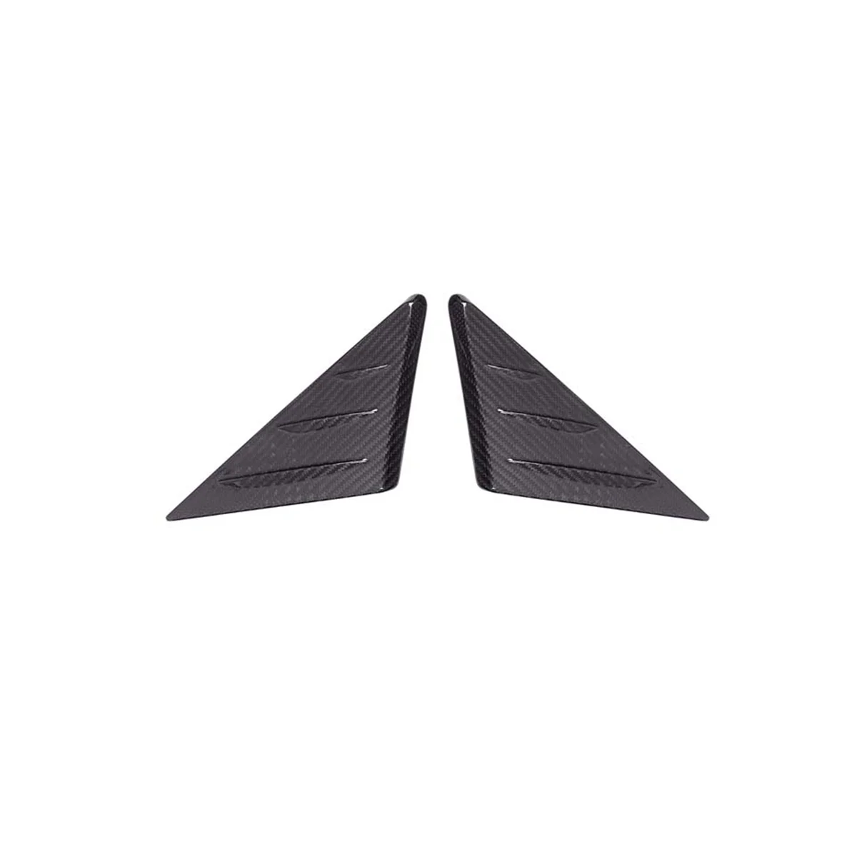 Window A Pillar Front Door Triangle Trim Cover for 8 Series G14 G15 G16 2019-2022 Accessories ,Dry Carbon