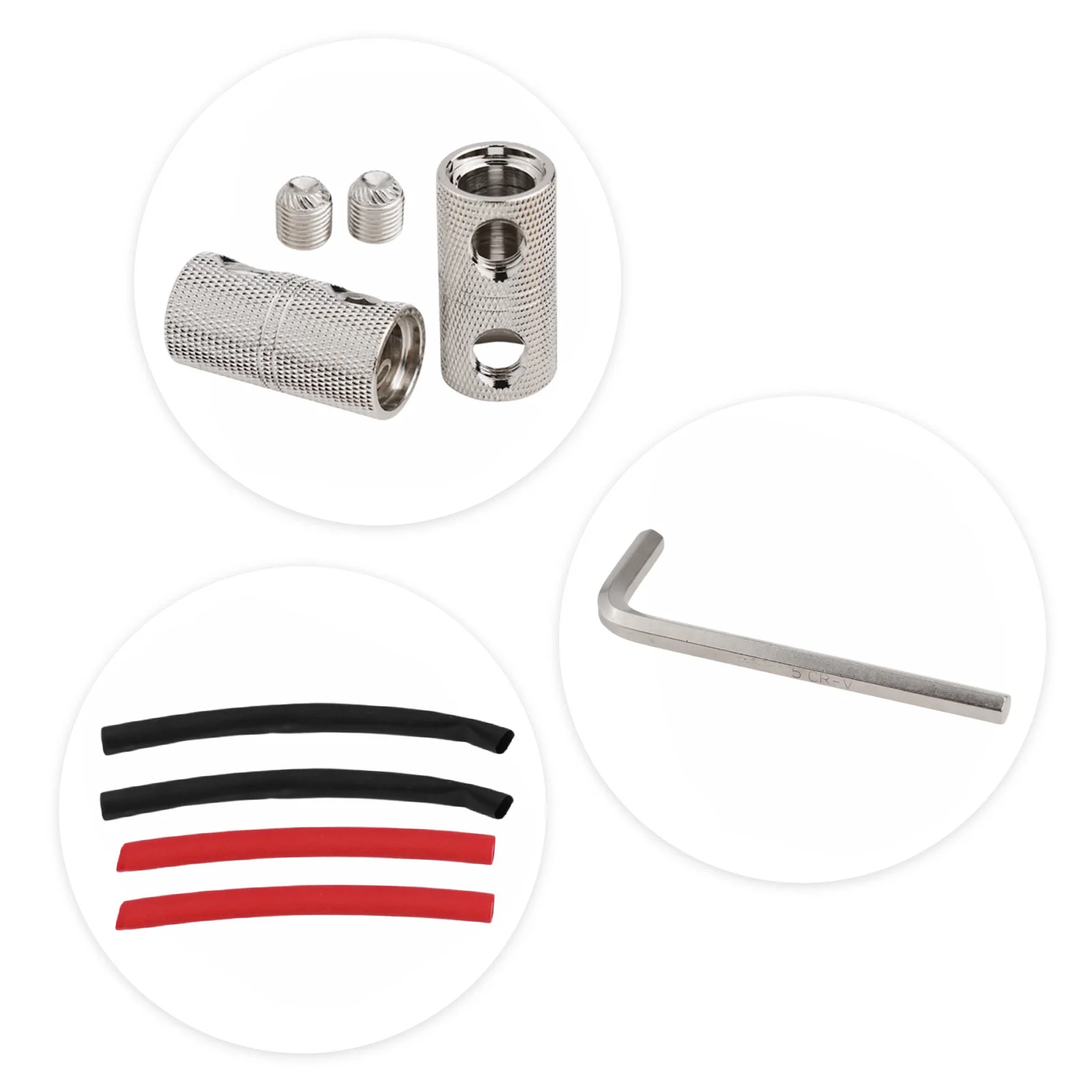 For Marine Boats 0 Gauge Wire for splice Connectors Heat Shrink Tubing Connectors Durability Excellent Conductivity