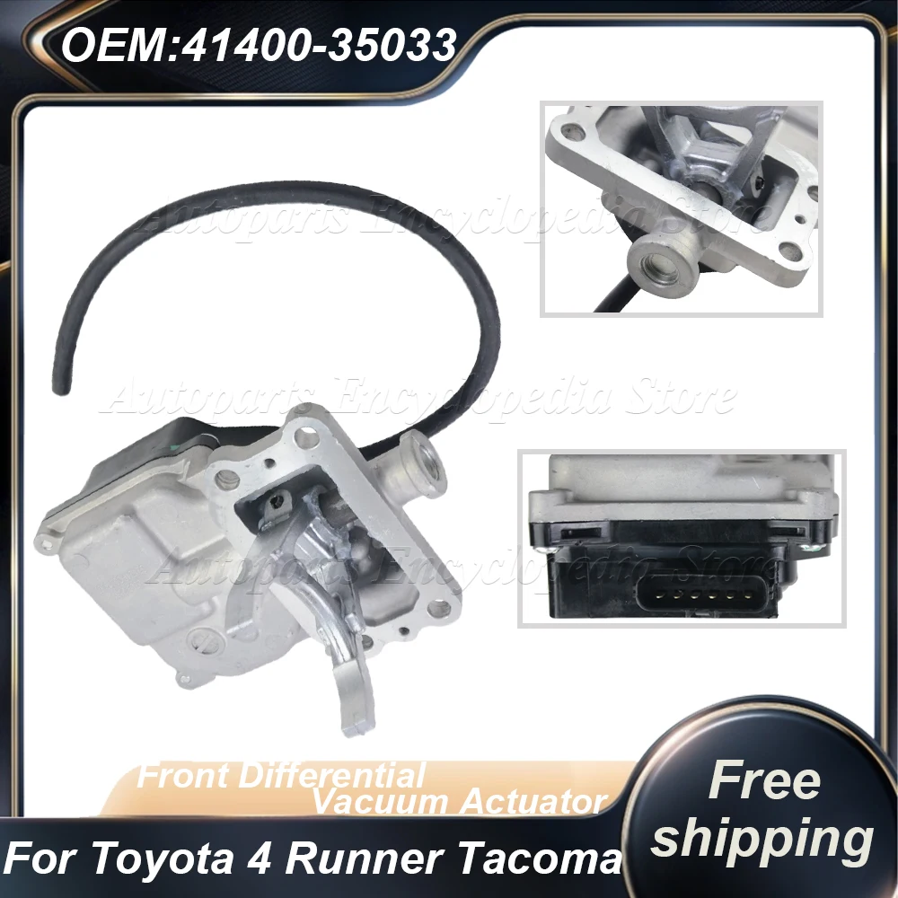 

41400-35030 4140035031 4WD Front Differential Vacuum Actuator Assy 41400-35034 41400-35032 41400-35033 For Toyota 4Runner Tacoma