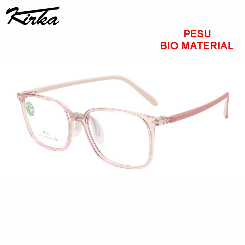 

Kirka Children TR90 Frames Eyeglasses Flexible Myopia/Hyperopia Optical Frames Kids Silicon Sports Eyewear Glasses 7017