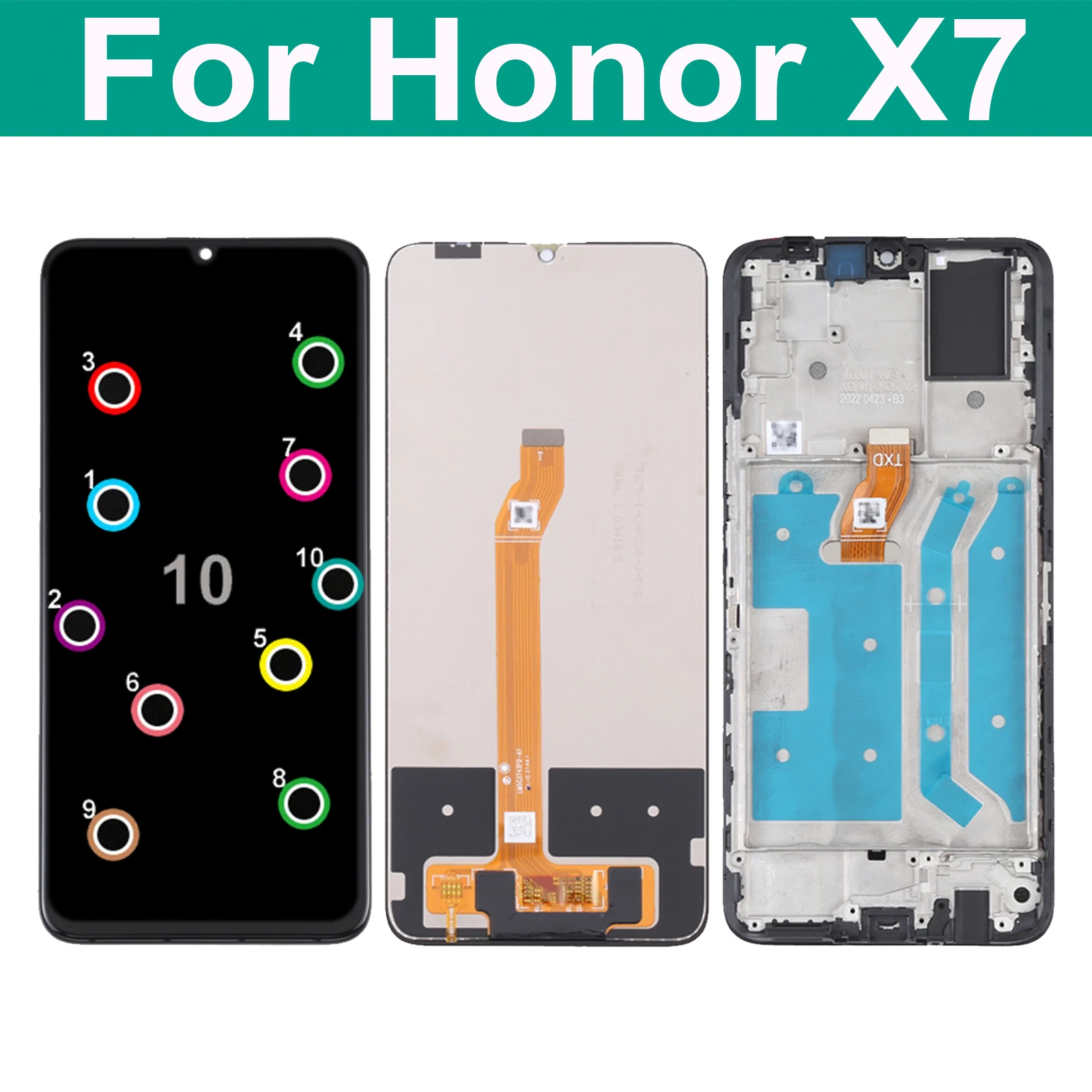 

For Huawei Honor X7 CMA-LX2 CMA-LX1 CMA-LX3 LCD Display Touch Screen Digitizer Assembly