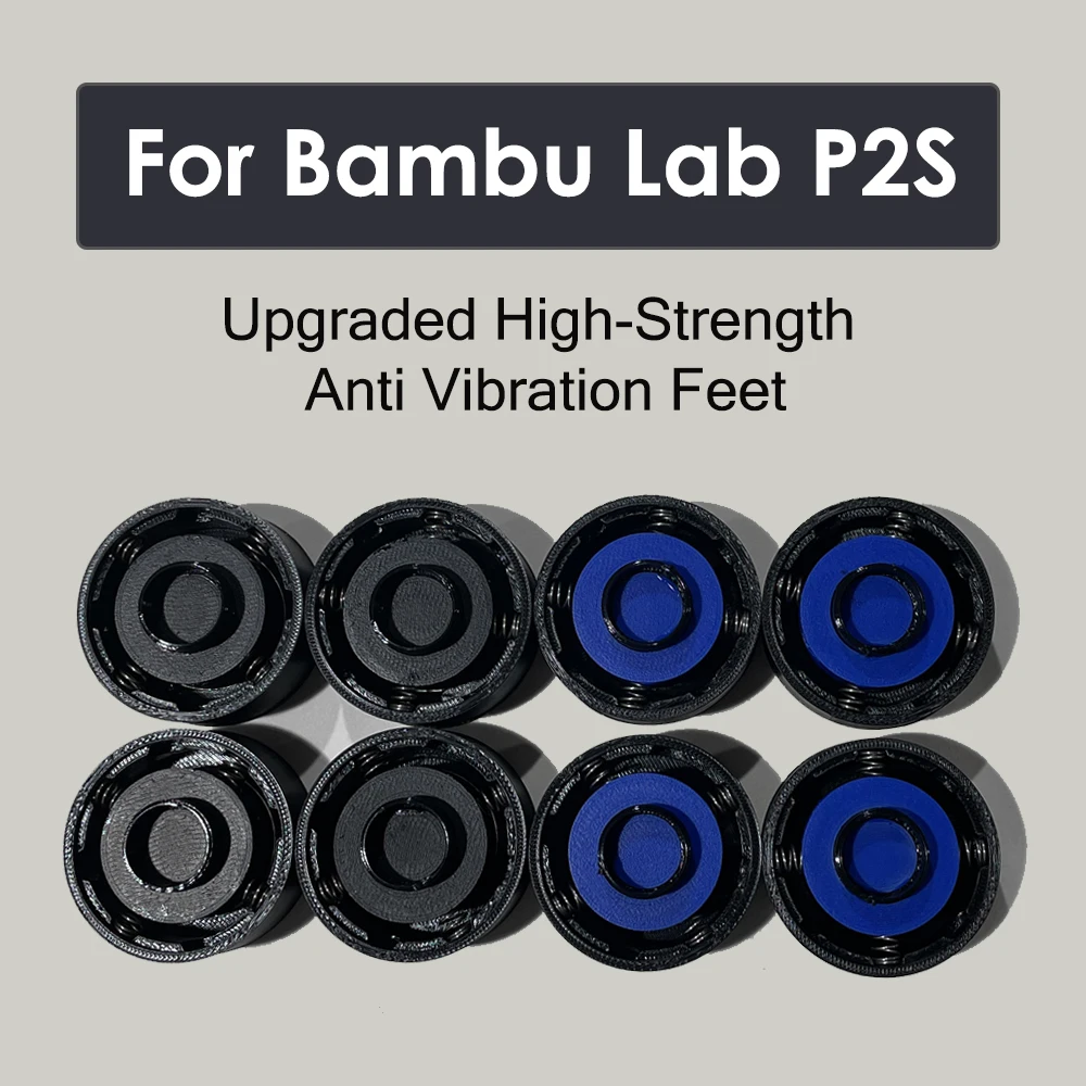 bambu lab anti-vibrations-füße HULA Innovative Anti-Vibration Damper Feet for Bambu Lab, Creality,  Snapmaker, and Prusa Printer main image 0
