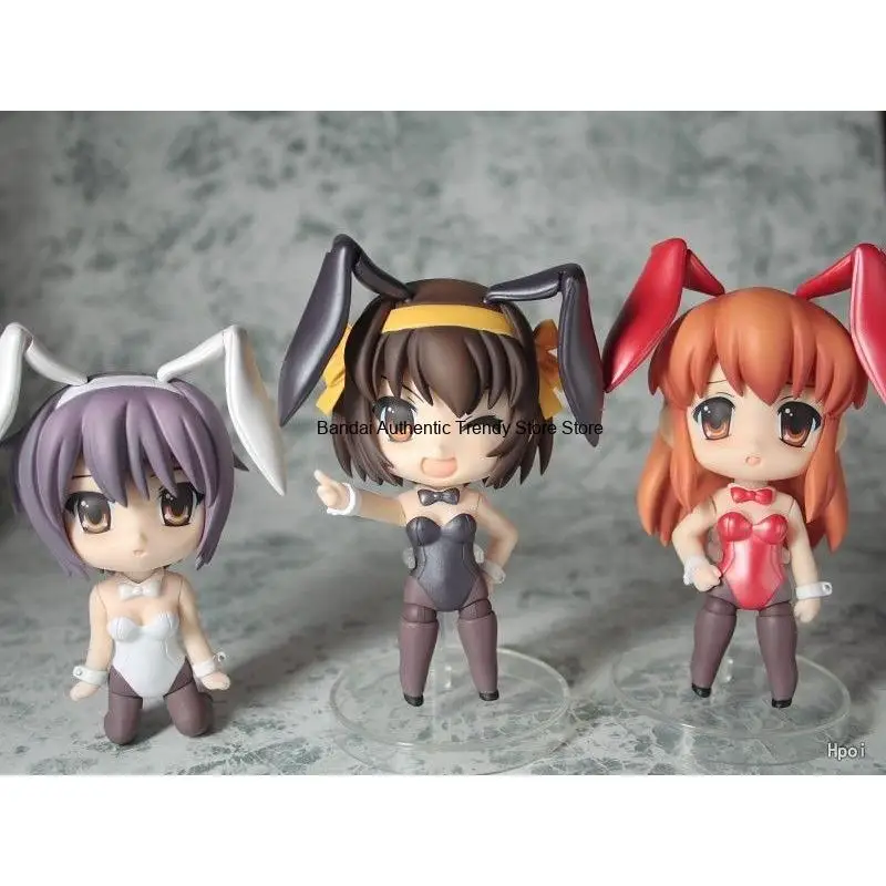 GSC Genuine Nendoroid Series Anime Model Toy Suzumiya Haruhi No Yuuutsu (2009) Bunny Girl Finished Model Toys Retro Toys view 6
