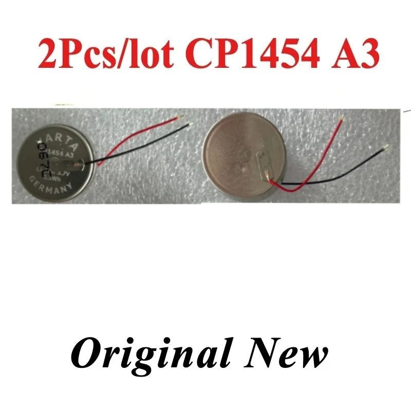

2 шт./лот CP1454 A3 с контактом, оригинальный новый конденсаторный аккумулятор для наушников 1454 для SoundSport, бесплатные наушники и многое другое