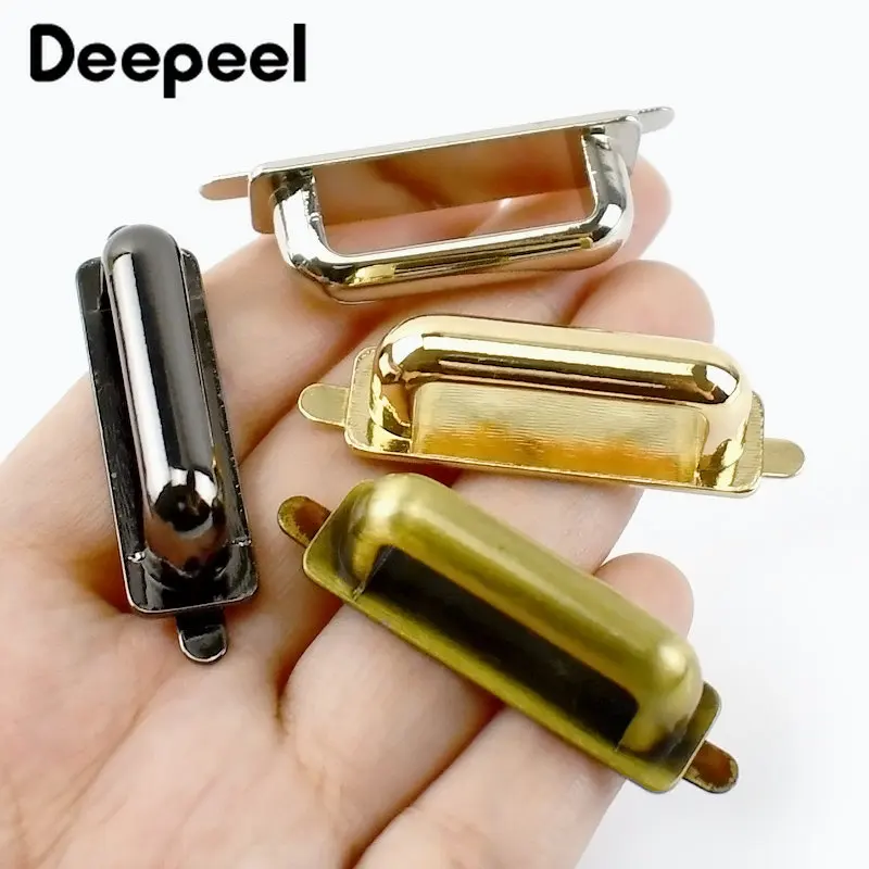 5/10/20pcs D Ring Metal Buckles Bridge Connector Hanger Bags Clip Hardware Decoration DIY Sewing Luggage Accessories