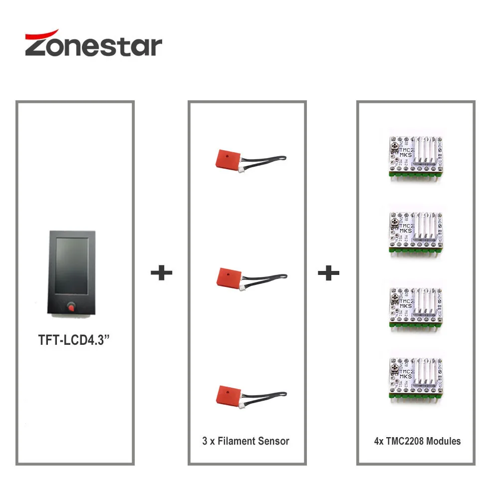 ZONESTAR Z9M3/Z8SM3/Z8T Upgrade Parts Combine 4.3