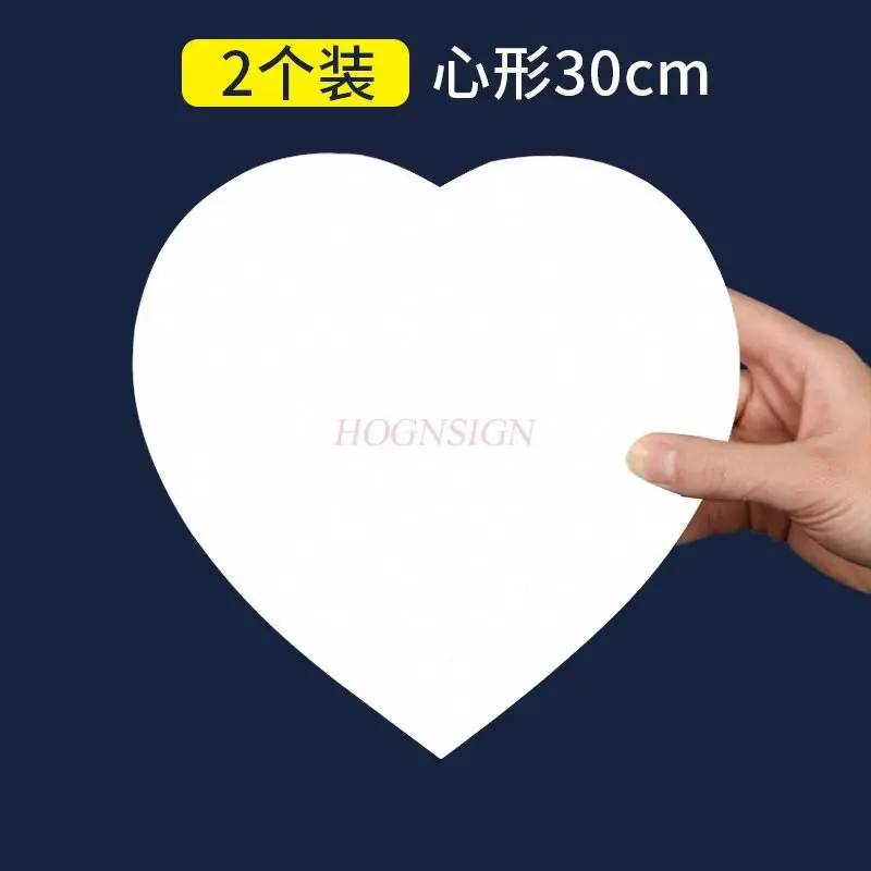 

2 шт., масляная рамка с изображением инопланетянина, холст из чистого хлопка, акриловая краска, доска для масляной живописи, овальная пустая внутренняя рамка в форме сердца