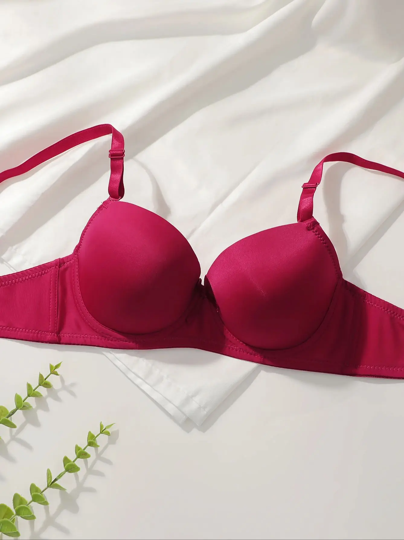 Viomisha 1Set/2Sets Solid Underwire Lingerie Set Spodní prádlo Set Dámské Push-up Podprsenka s Ocelovými Ringy Intimates Spodní Prádlo Set - náhled 3