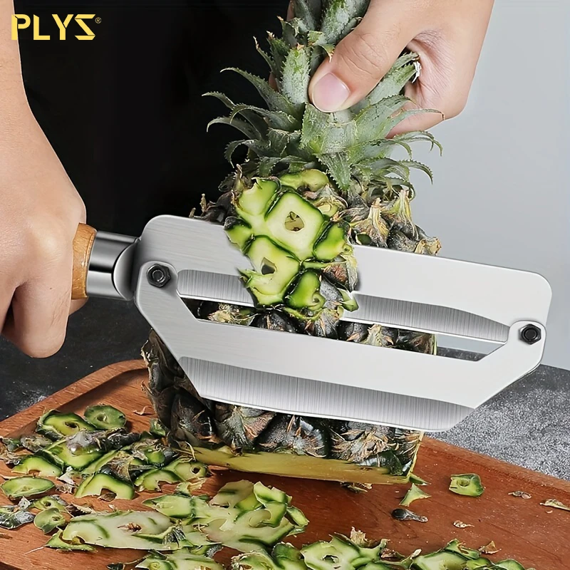 PLYS - Sugarcane Peeler Knife Fruit Pineapple Peeler Cane Knife Multi-purpose Fruit Paring Knife