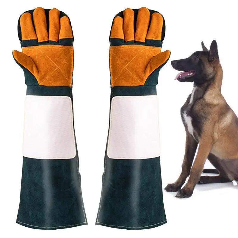 Anti-bite Gloves Multipurpose Pet Glove For Grooming Home Supplies For Fireplace Stove Oven Grill Welding BBQ Mig Pot Holder