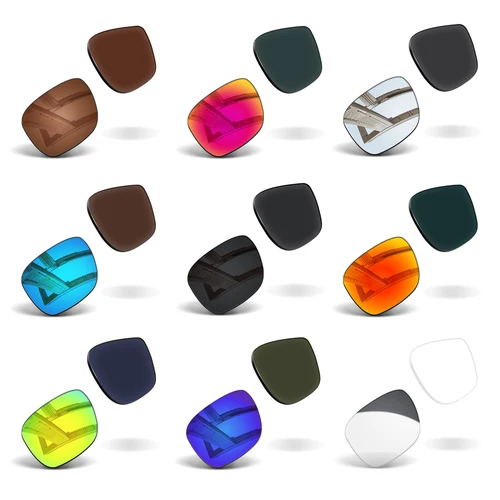 Lentes de repuesto polarizadas antiarañazos para gafas Oakley Holbrook RX OX8156 de 56 mm