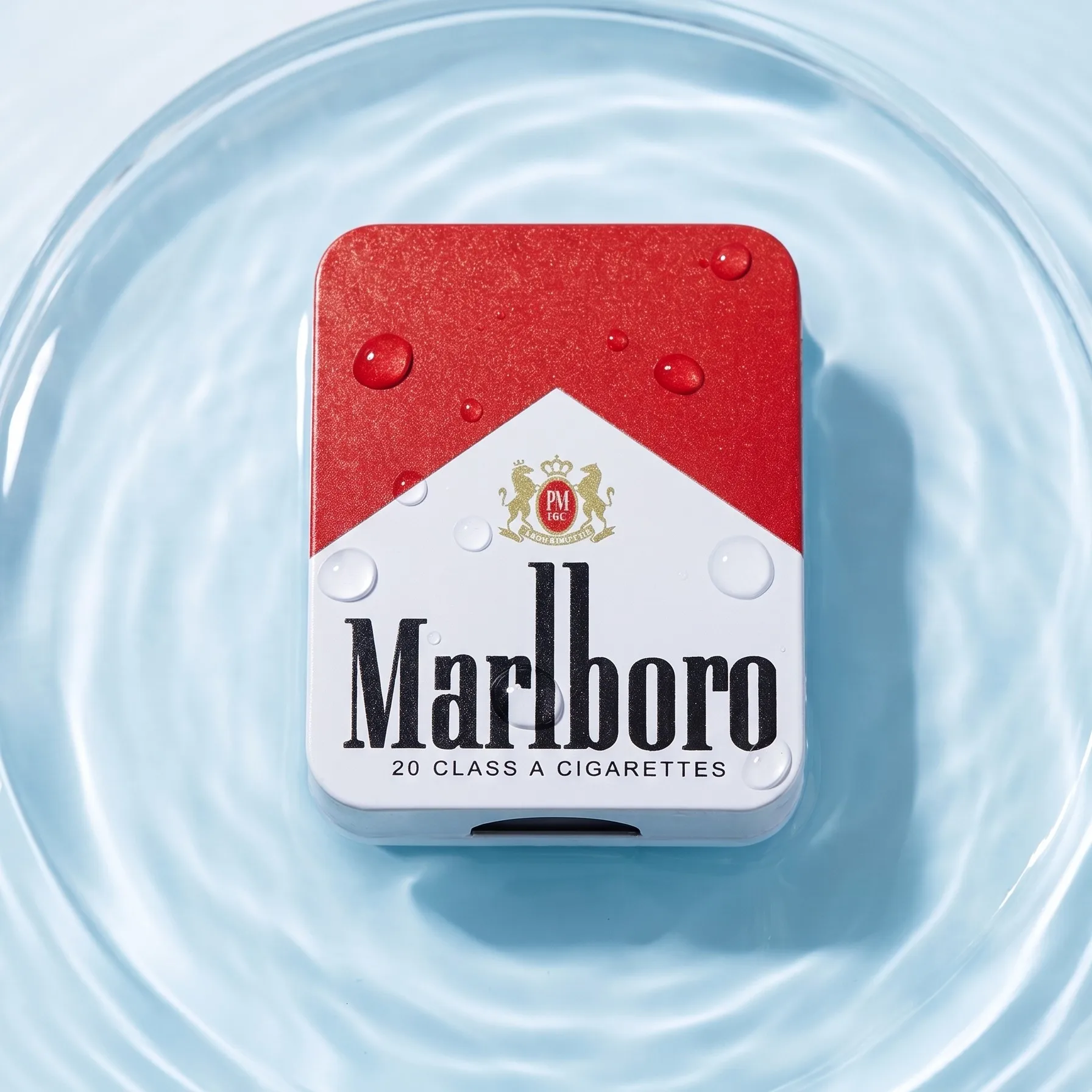 Creative High-end Cigarette Box Universal Portable Large Capacity Metal Personalized Cool Waterproof Sealed One-piece Flip Cover