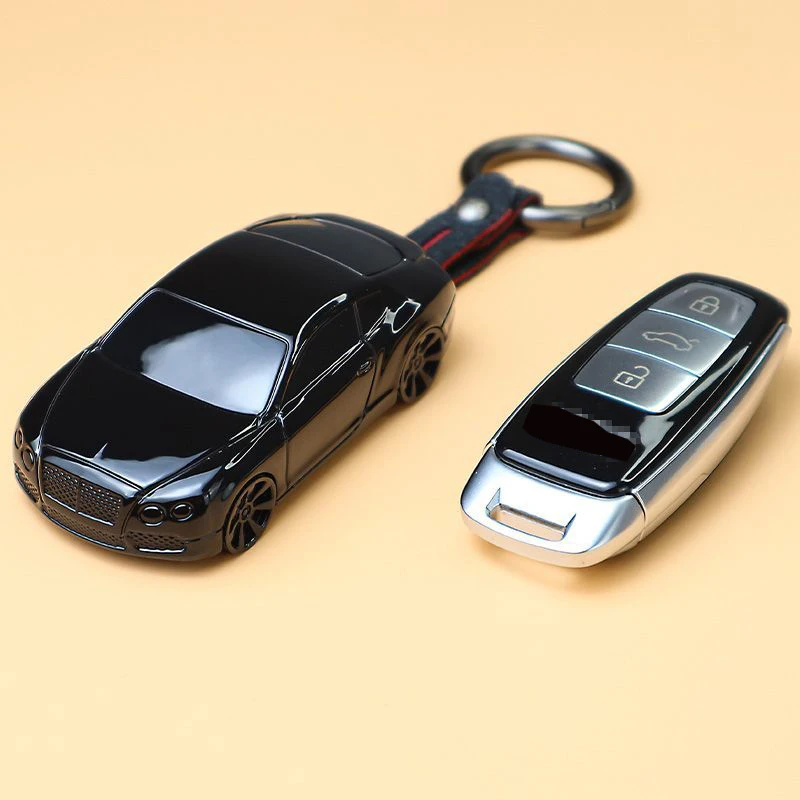 

Car Styling for Audi A6 A7 A8 E-tron C8 D5 Q7 Q5 Q8 2018 2019 Remote Car Key Case Smart Key Cover Protective Fob Bag Accessories