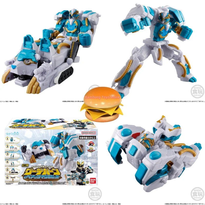 

Bandai No.1 Sentai Gozyuuger Gozyupolar Minipla 04 Assembly Candy Toys Action Figures Model Collectio Toy Gifts
