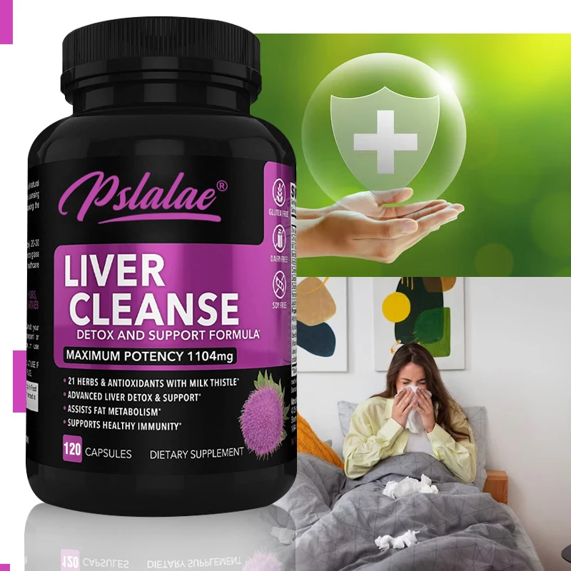 

Liver Supplement - Liver Detoxification and Cleansing, Supports Liver Health, Improves Immunity, Antioxidants