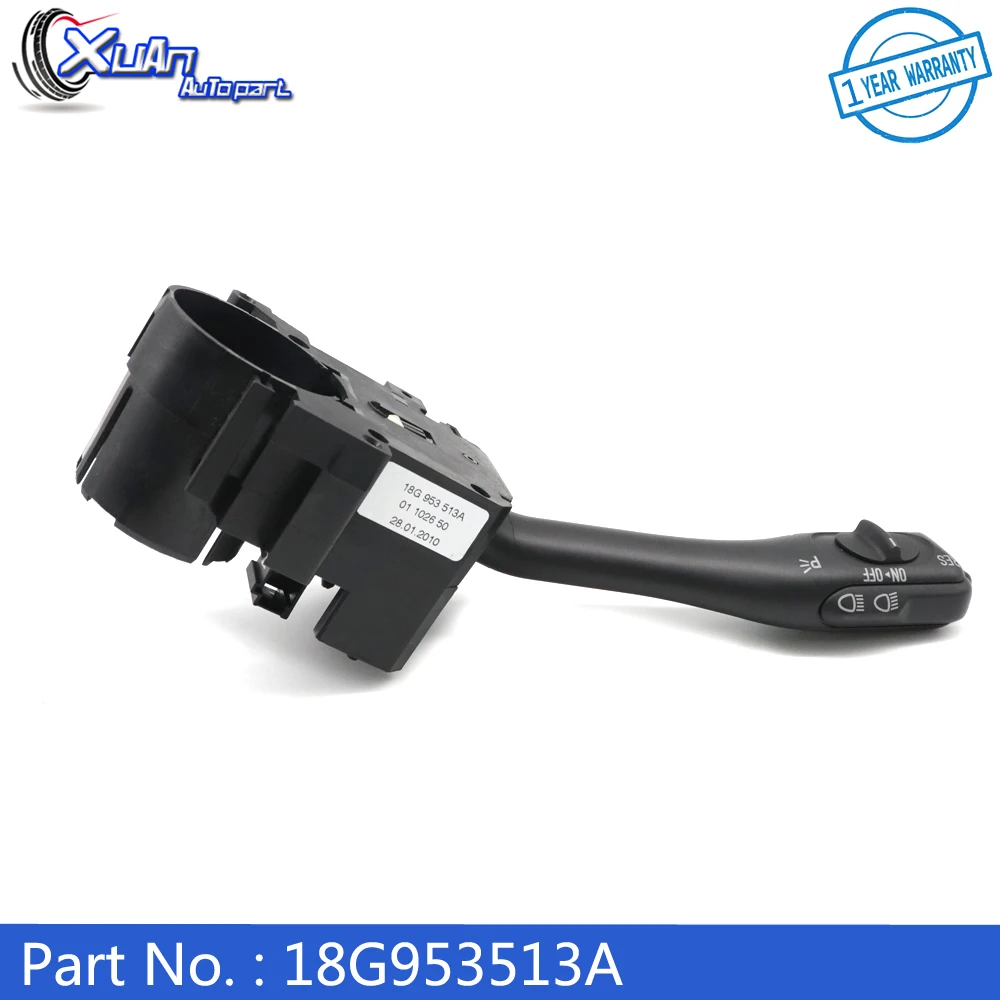 XUAN New Cruise Control Stalk Switch System Switch 18G953513A For Volkswagen Golf 4 MK4 IV Bora 2000-2004