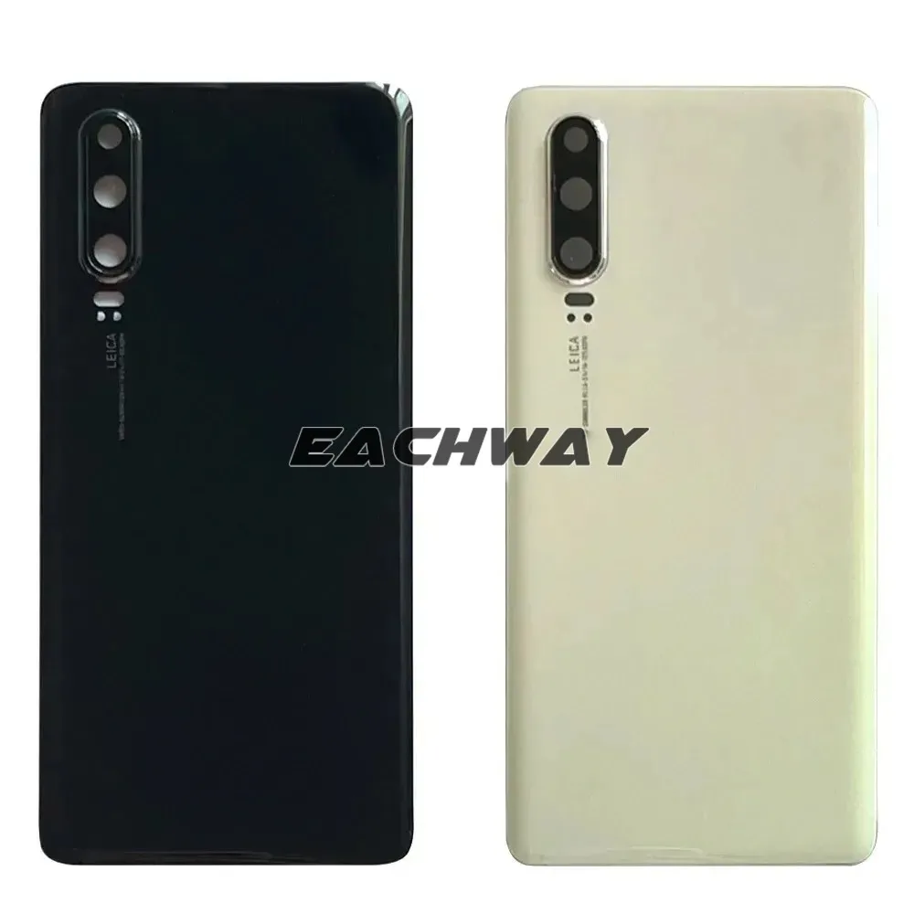 Стекло для Huawei P30 Pro, крышка аккумулятора, задняя крышка корпуса, задняя крышка, Замена для Huawei P30, крышка аккумулятора с объективом камеры