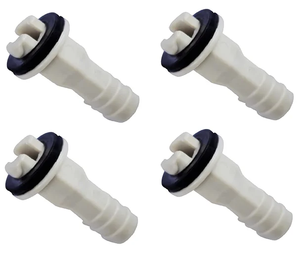 

1pcs Air Conditioner Drain Connector Drain Hose Plastic Elbow Rubber Ring Kit Anti-defomed Diameter Connector