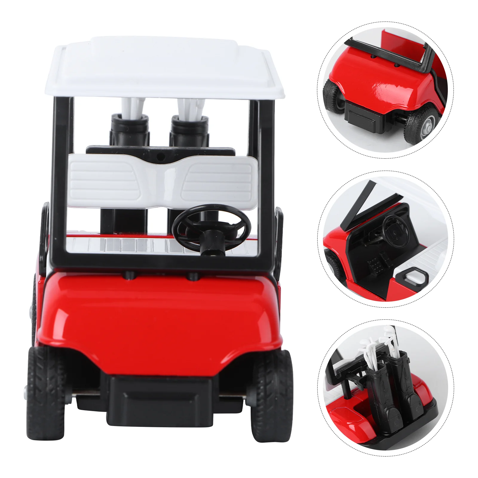 

Model Car Golfs Cart 1: 20 Toy Realistic Detailed Scale 1:20 Alloy Metal Environmentally Friendly